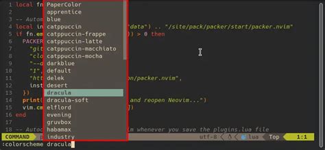 How to Set Neovim/Nvim Colorscheme - Linovox