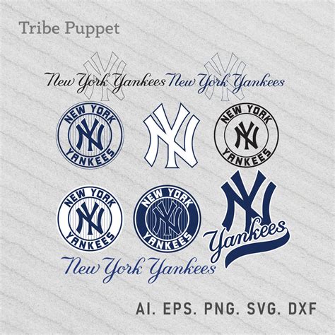 New York Yankees Logo Vector Set - MasterBundles