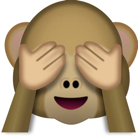 Monkey Face Emoji Png