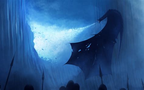 White Walker Ice Dragon Game of Thrones Wallpapers | HD Wallpapers | ID ...