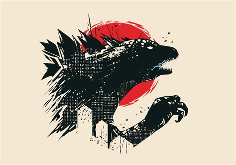 Godzilla Logo Vector Art, Icons, and Graphics for Free Download