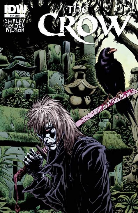 Preview: The Crow #4 (IDW) by John Shirley & Kyle Hotz