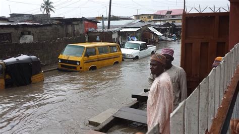 Lagos flooded after Easter Sunday rain