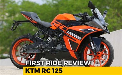 First Ride Ktm Rc 125 Review Visordown