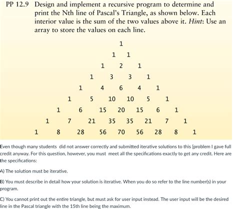 Solved PP 12.9 Design and implement a recursive program to | Chegg.com