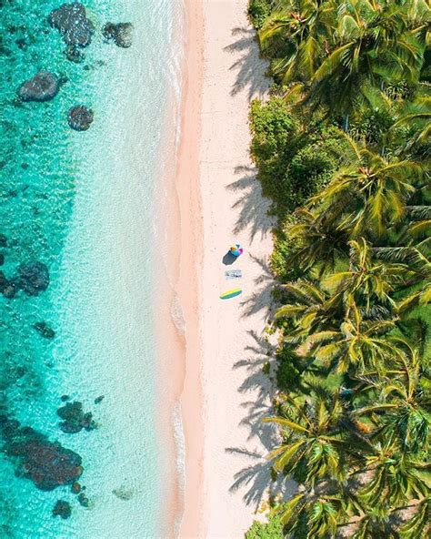 How perfect is this aerial view of a beach in Oahu? Where is your ...