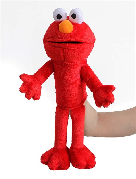 Buy illuOKey Elmo Hand Puppet, The Sesame Street TV Series Soft Stuffed ...