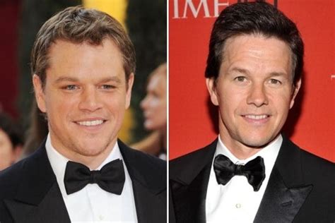 NasBank Blog: Mark Wahlberg Mistaken For Matt Damon By Fan