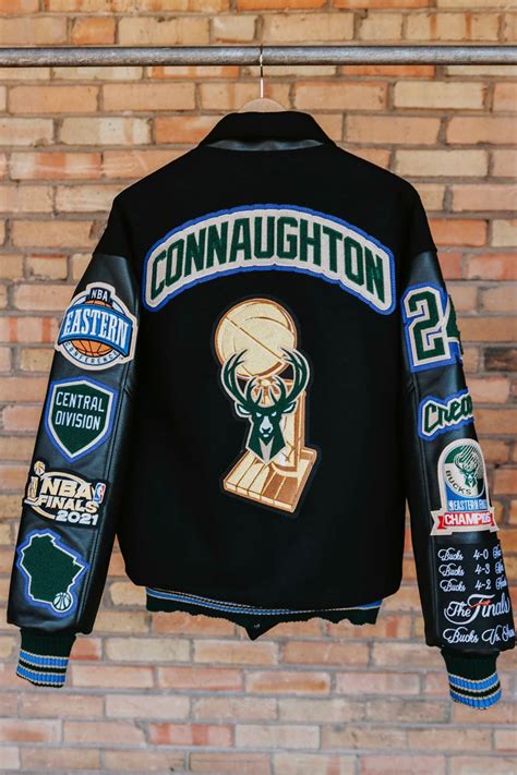 Saint Avenue x Milwaukee Bucks Championship Jacket | Hypebeast