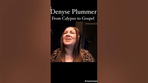 Denise Plummer from Calypso to Gospel #youtubeshorts - YouTube