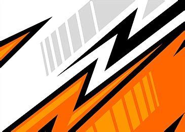 Racing Stripes Abstract Background With Orange Grey And White Free Vector, Wallpaper, Racing ...