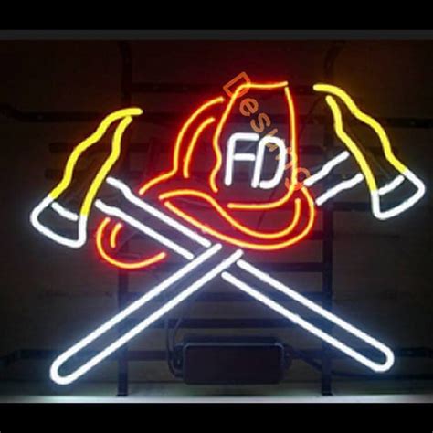 Fire Department Fd Neon Sign – neonsign.us