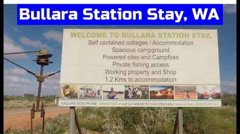 Bullara Station Stay, Western Australia - YouTube