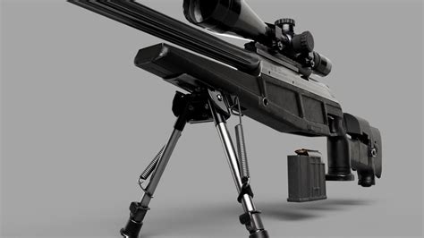 3D model SIG Blaser R93 LRS2 Tactical VR / AR / low-poly | CGTrader