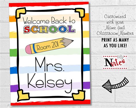 Back To School Night Invitation School Event Invitation | Etsy