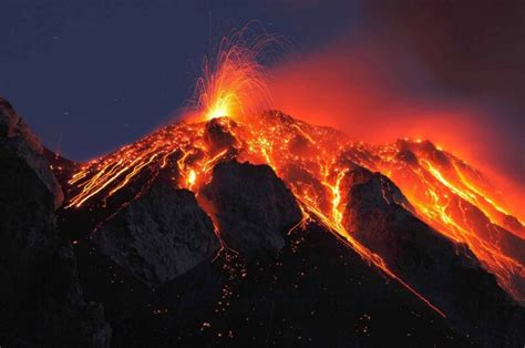 Proses Terbentuknya Gunung Berapi Aktif, Istirahat dan Mati