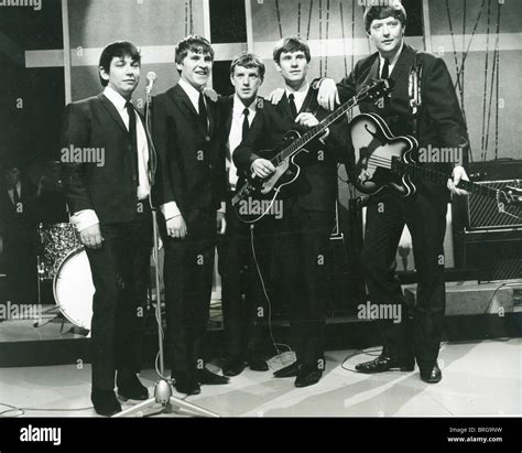 THE ANIMALS UK pop group in July 1964. See Description below for names ...