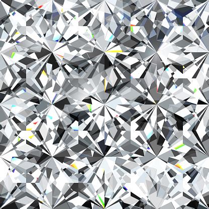 Seamless Diamond Pattern Illustration Of Crystallic Background Stock ...