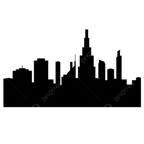 Silhouettes Cityscape Silhouette PNG Images, Free Ai Silhouette Cityscape Vector Clipart ...