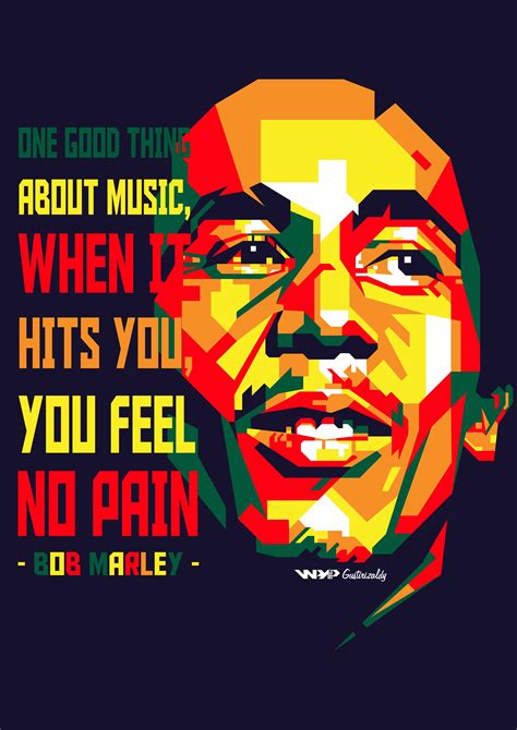 Bob Marley in Wedha's Pop Art Potrait For order : za*****@***** | Bob marley, Marley, Canvas poster