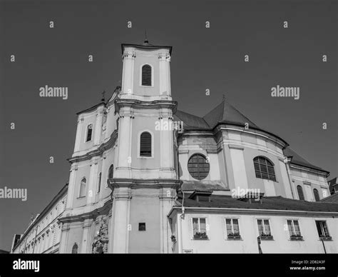 bratislava at the danube river Stock Photo - Alamy