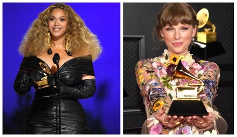 Beyonce Gifts Taylor Swift For #GRAMMYs Win, Singer Reacts - That Grape Juice