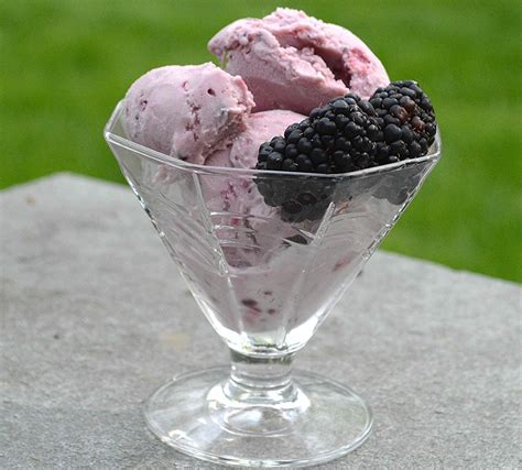 Fresh Blackberry Ice Cream — Unwritten Recipes