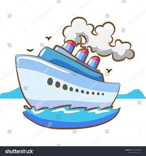 Clipart Of Cruise Ships