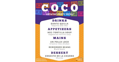 Coco | Movie-Themed Dinner Menu Ideas | POPSUGAR Food Photo 4