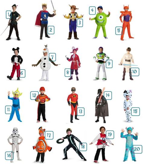 20 Disney Halloween Costumes for Boys for less (as low as $9.08) - One Crazy Mom