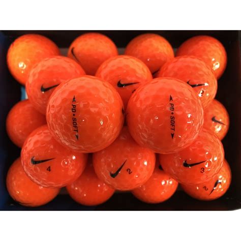 Nike PD Soft Orange Golf Balls - Golf Balls from Premier Lake Balls UK