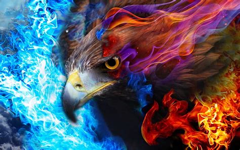 Share more than 58 fire eagle wallpaper - in.cdgdbentre