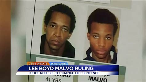 Lee Boyd Malvo denied new sentence by Maryland judge