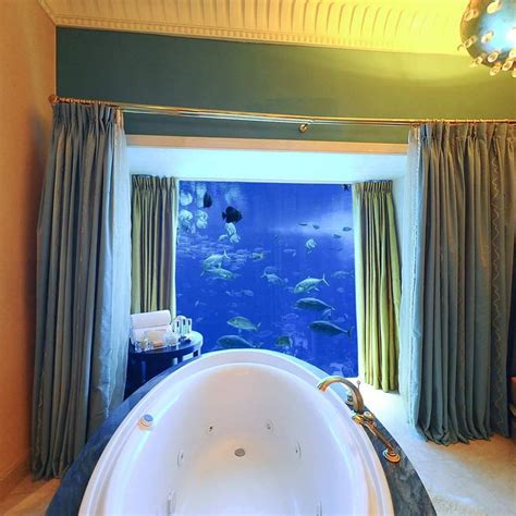 Underwater Suites - Romantic Room | Atlantis The Palm | Underwater hotel, Romantic room, Underwater