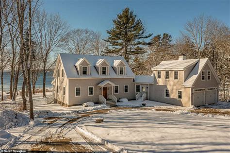 Incredible Maine home with its own private sandy beach lists for $3M