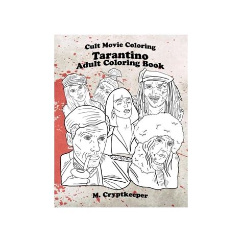 Buy Cult Movie Coloring: (Unofficial) Quentin Tarantino Movie ...