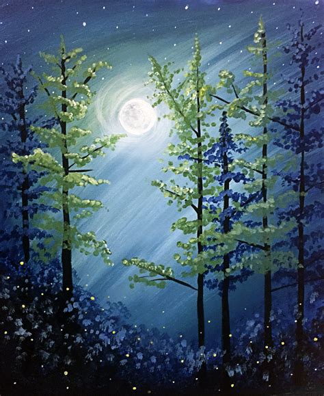 Midnight Forest Paint Nite Fundraiser - DelmarvaLife