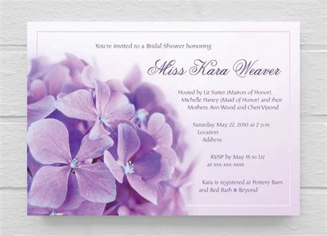 Printable Hydrangea Bridal Shower Invitation. $10.00, via Etsy. Wedding Day Invitations, Bridal ...