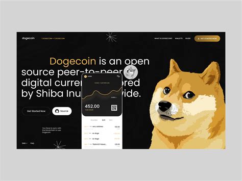 Doge coin app by Nikita on Dribbble