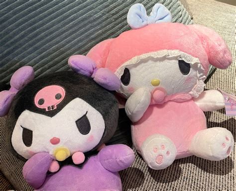 Sanrio Baby Kuromi Baby Melody plush 8inch Kuromi plushie | Etsy