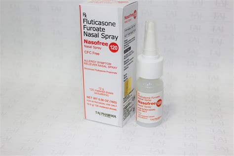 Fluticasone Furoate Nasal Spray 10g / 120 metered doses (Nasofree)