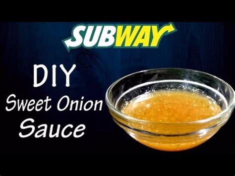 Make Sweet Onion Sauce like Subway at home !! Simply Yummylicious.. - YouTube