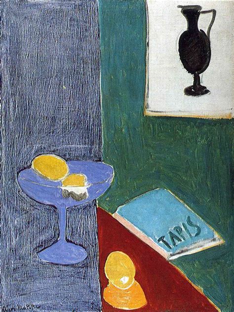 Still Life - Henri Matisse - WikiArt.org