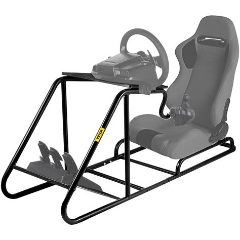 Buy VEVOR Racing Simulator Stand Adjustable Steering Wheel Stand Carbon ...