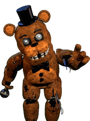 Withered Freddy Jumpscare Gif Transpa - Infoupdate.org