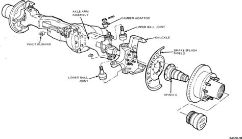 2000 f250 4x4 front axle diagram