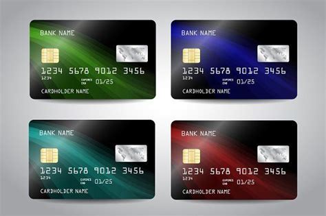 Credit Card Templates | Credit card design, Debit card design, Credit card website