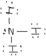 Solved I believe the Lewis structure looks like this for | Chegg.com