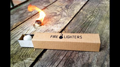 How to make a Firelighter - YouTube