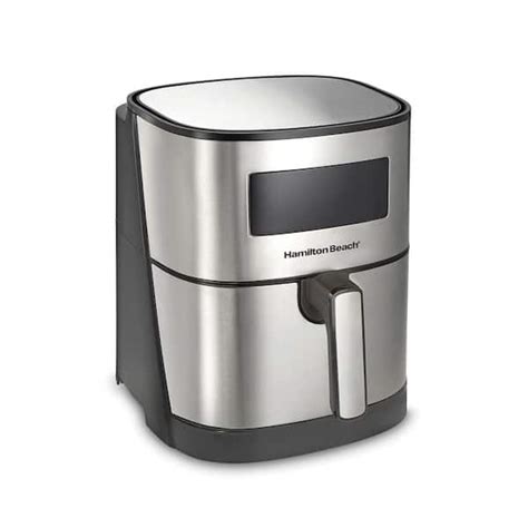 Reviews for Hamilton Beach 5 Qt. Stainless Steel Digital Air Fryer with ...